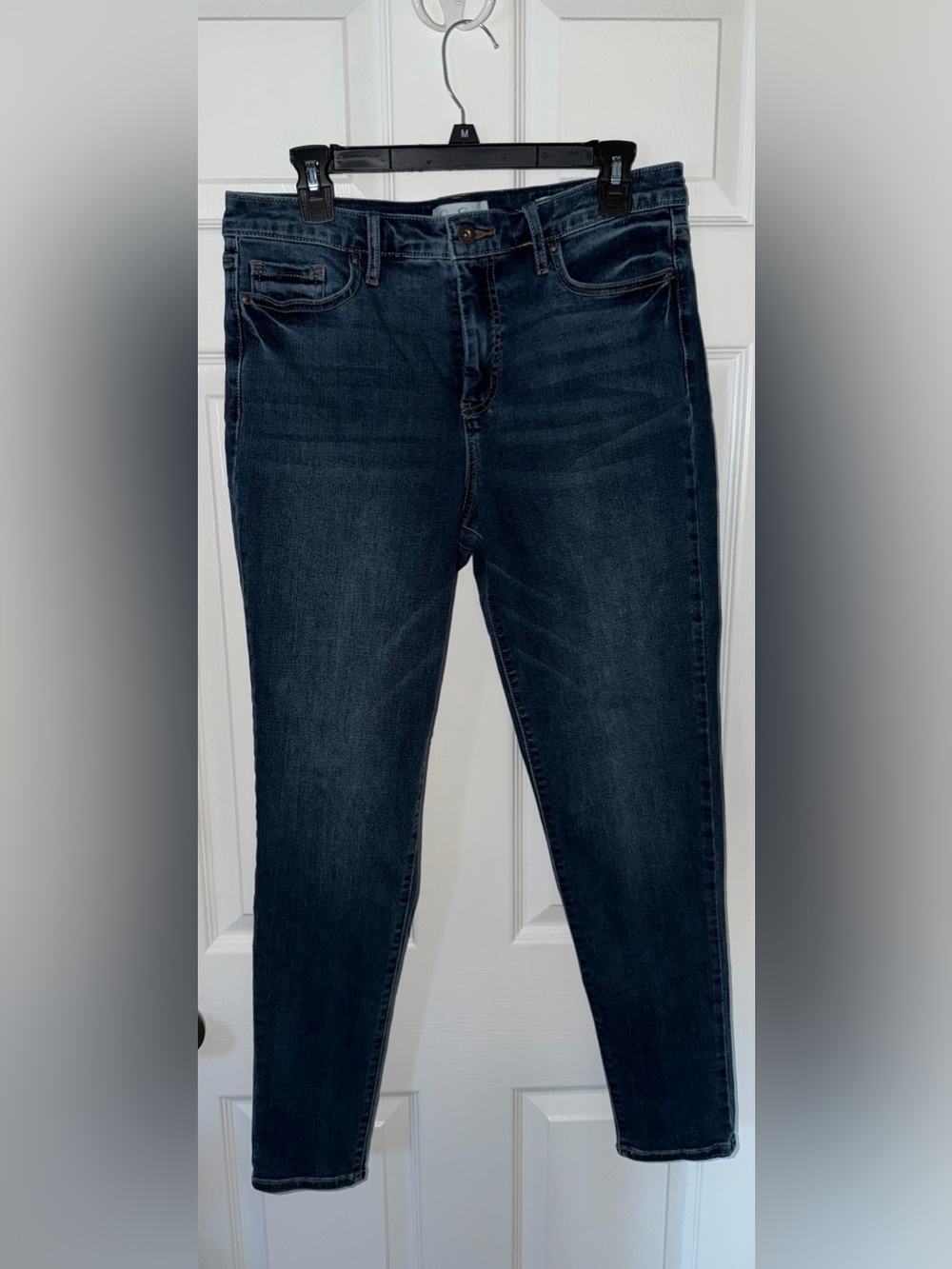 Jessica Simpson Dark Indigo Stretch Skinny Jeans